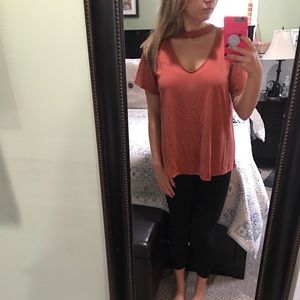 Burnt orange top